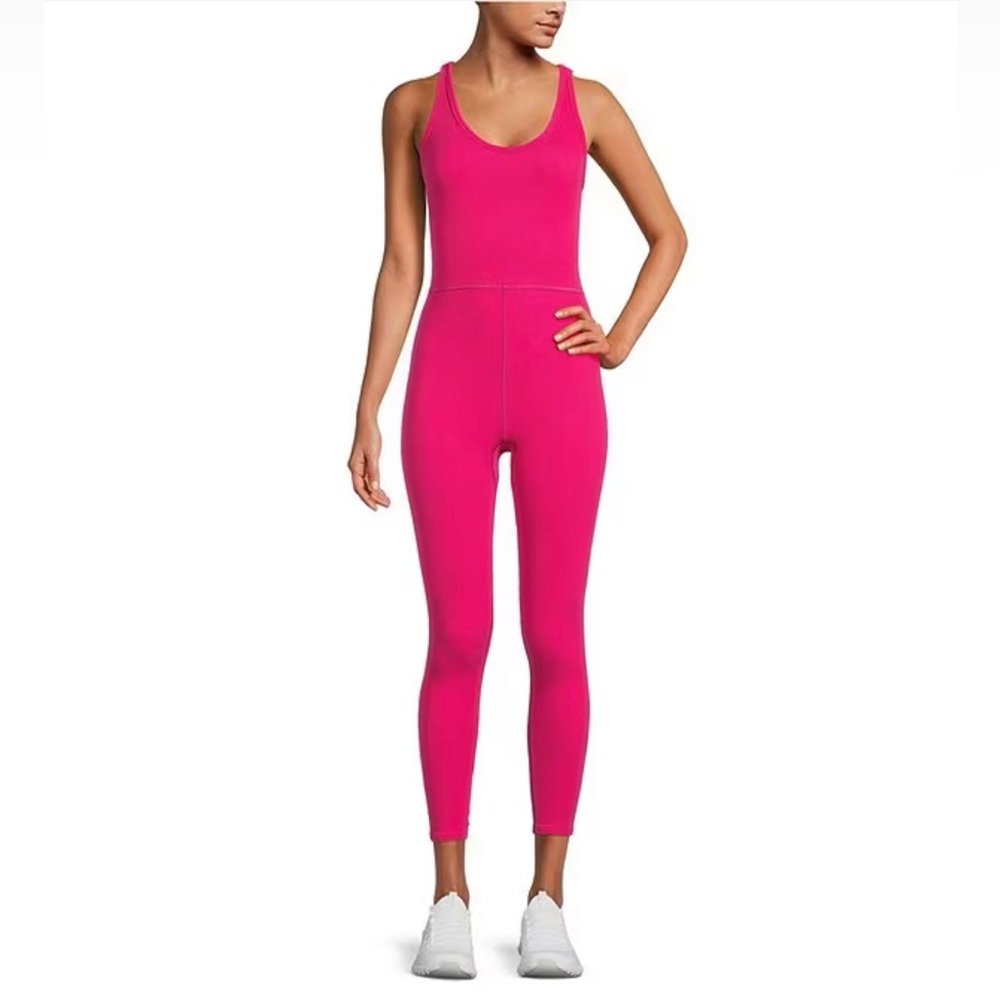 FREE PEOPLE ONESIE Runsie HOT PINK NWT size large